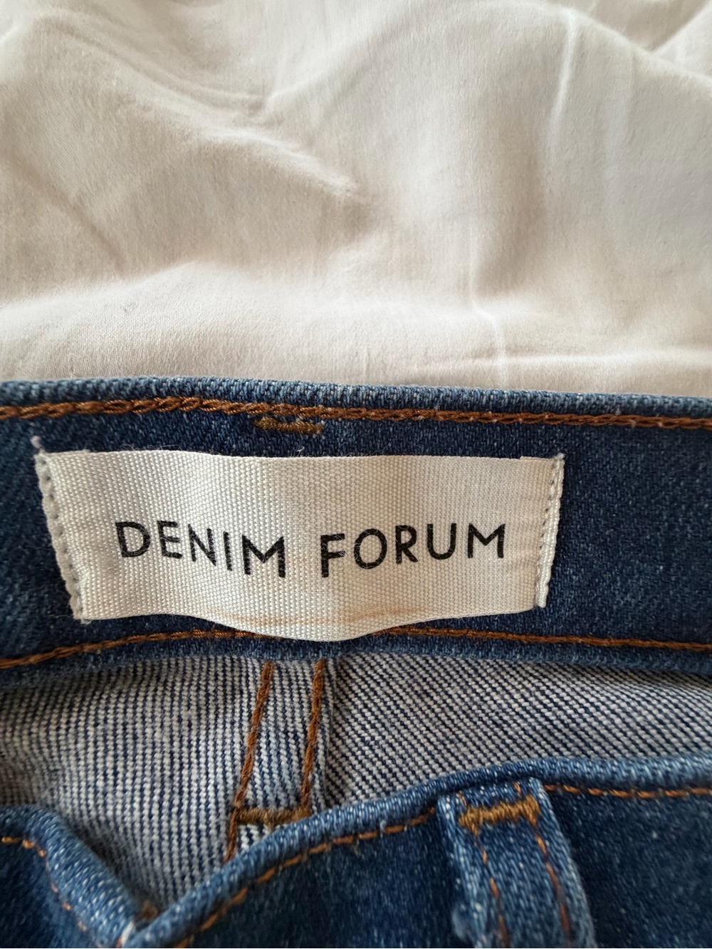 Denim Forum Women's Dark Blue Denim Jeans - Classic Wash
